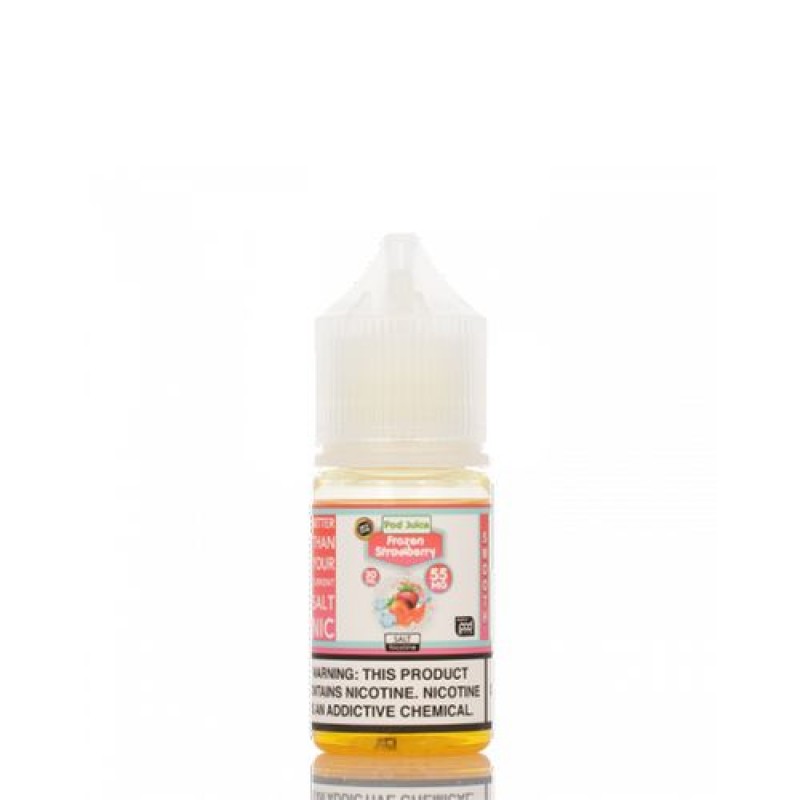 Frozen Strawberry Salt by POD JUICE E-Liquid 30ml