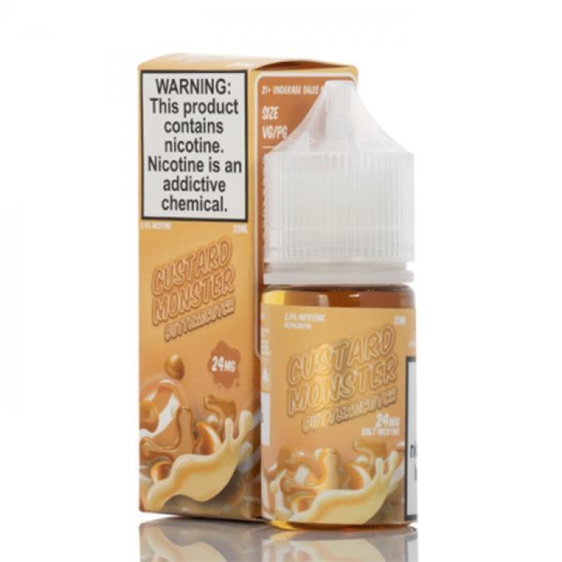 Butterscotch by Custard Monster Salts 30ml