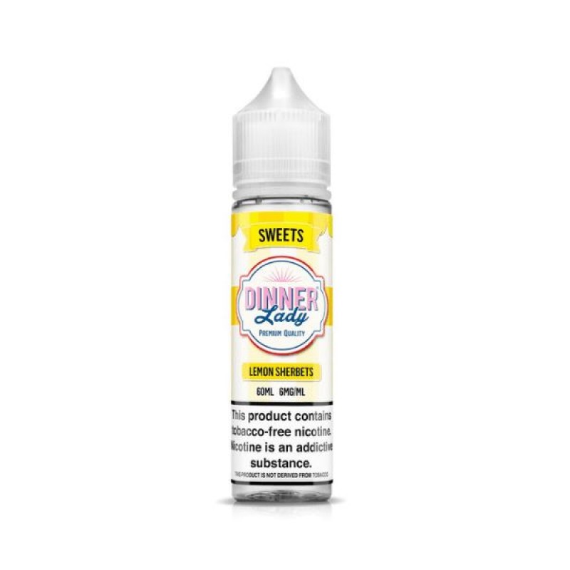 Lemon Sherbets by Dinner Lady Synthetic Series E-Liquid