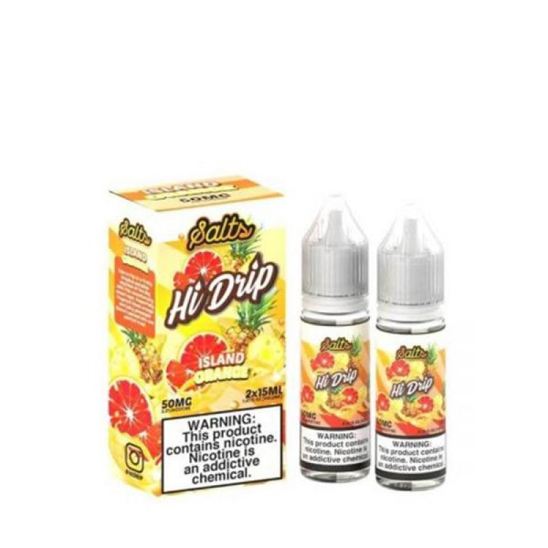 Island Orange by Hi Drip Salts 30ML