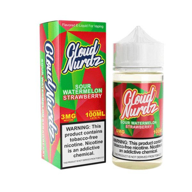 Sour Watermelon Strawberry by Cloud Nurdz TFN 100m...