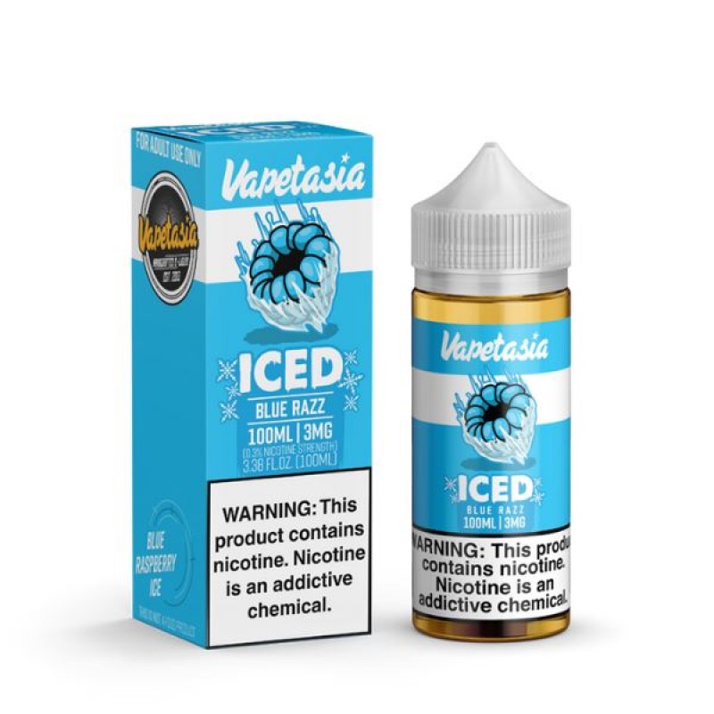 Killer Fruits Blue Razz Iced by Vapetasia Syntheti...