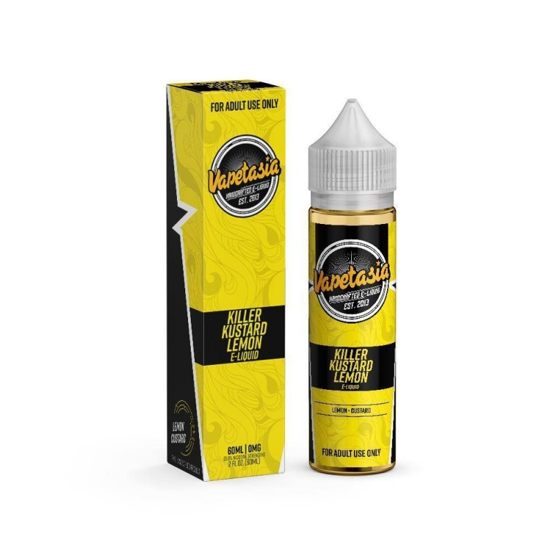 VAPETASIA | Killer Kustard Lemon 60ML eLiquid