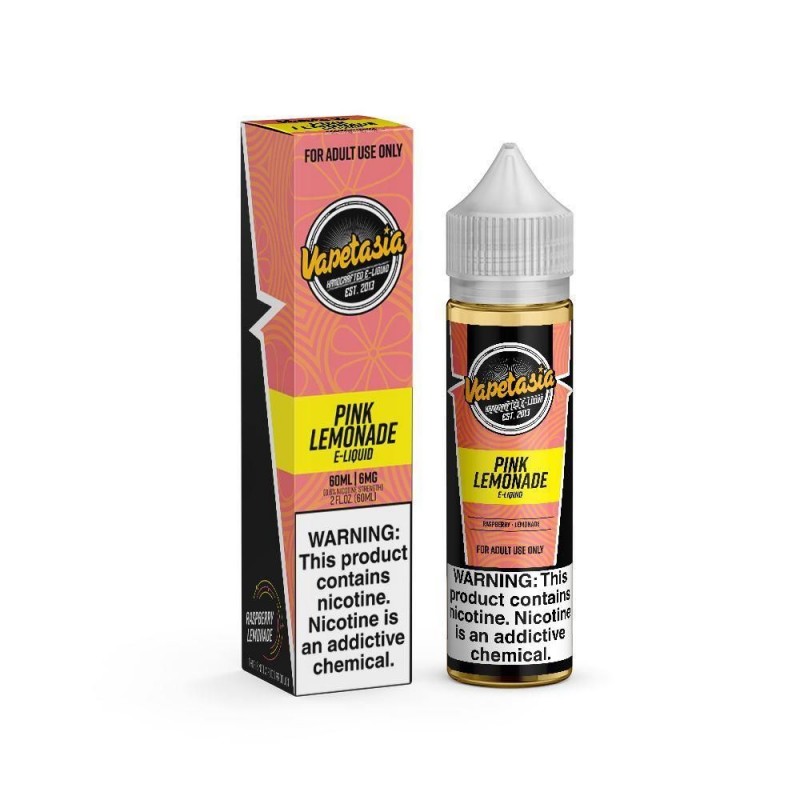 VAPETASIA | Pink Lemonade 2X60ML eLiquid