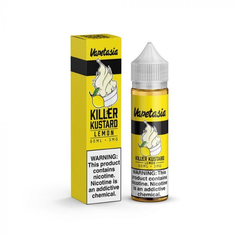 VAPETASIA | Killer Kustard Lemon 60ML eLiquid