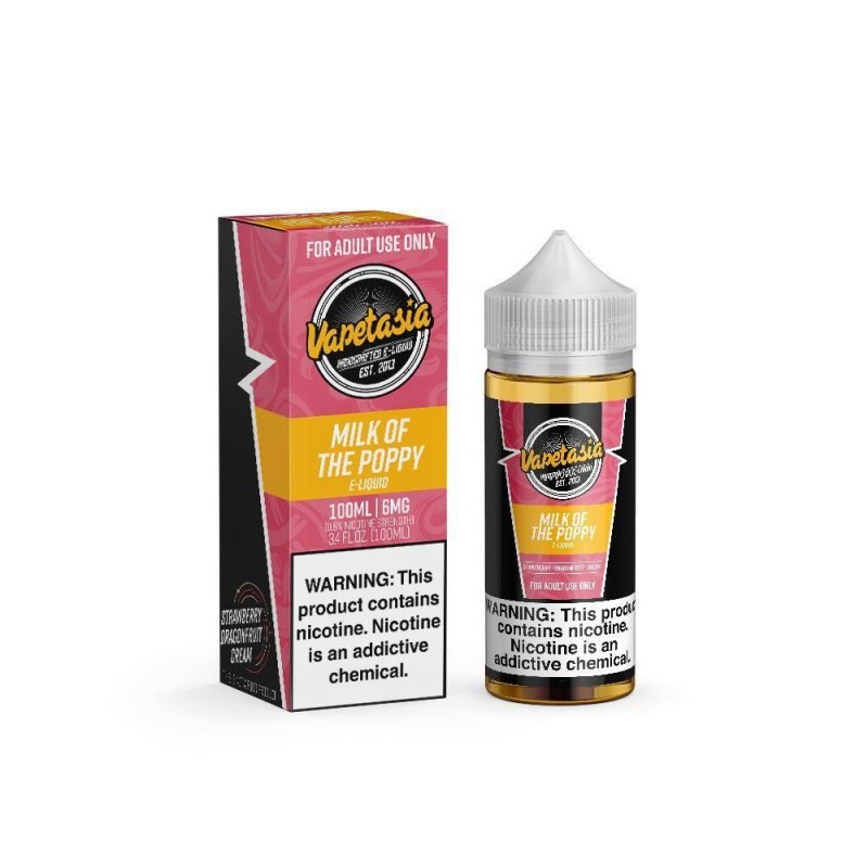 Vapetasia 100mL - Milk of the Poppy 00mg