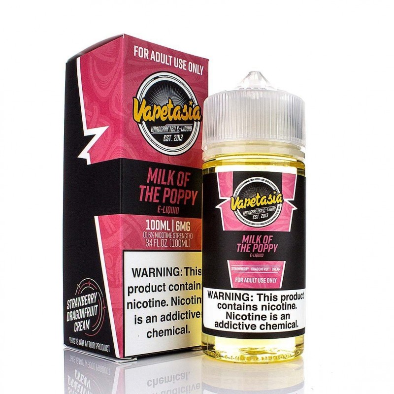 Vapetasia 100mL - Milk of the Poppy 00mg