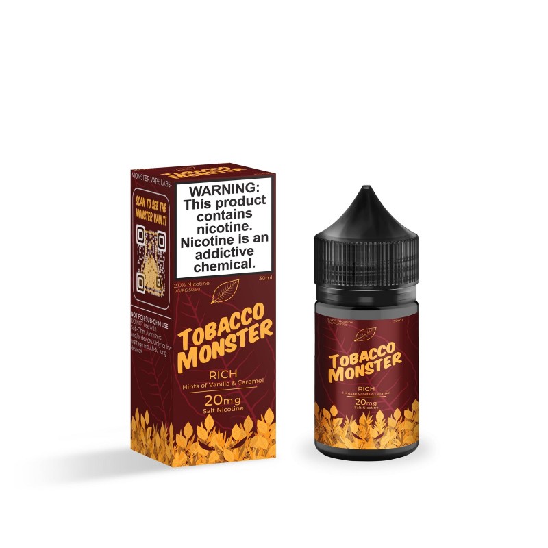 Rich by Tobacco Monster Salt E-liquid