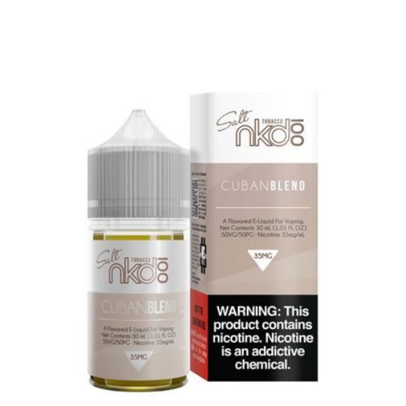 Cuban Blend by Naked Synthetic Salt 30ml