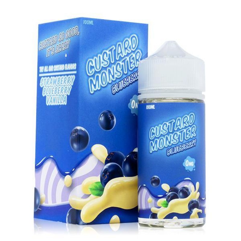 Blueberry Custard by Custard Monster 100ml