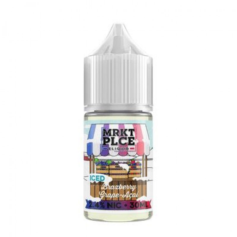 Iced Brazberry Grape Acai by MRKT PLCE salts 30ML