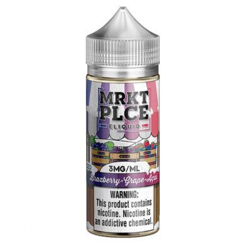 Iced Brazberry Grape Acai by MRKT PLCE 100ML