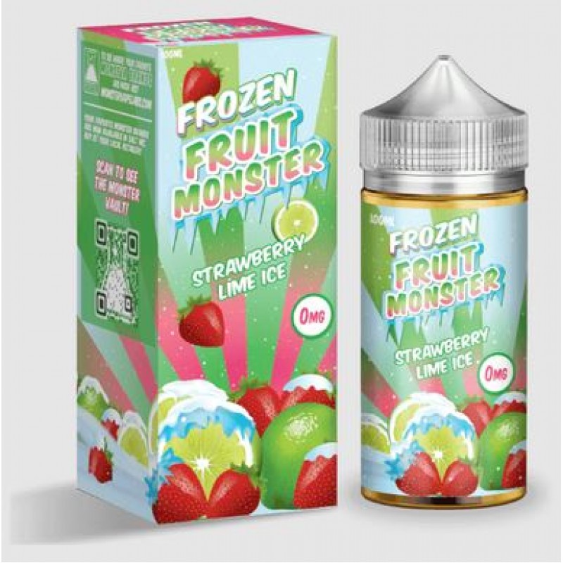 Strawberry Lime Ice by Jam Monster Series E-Liquid