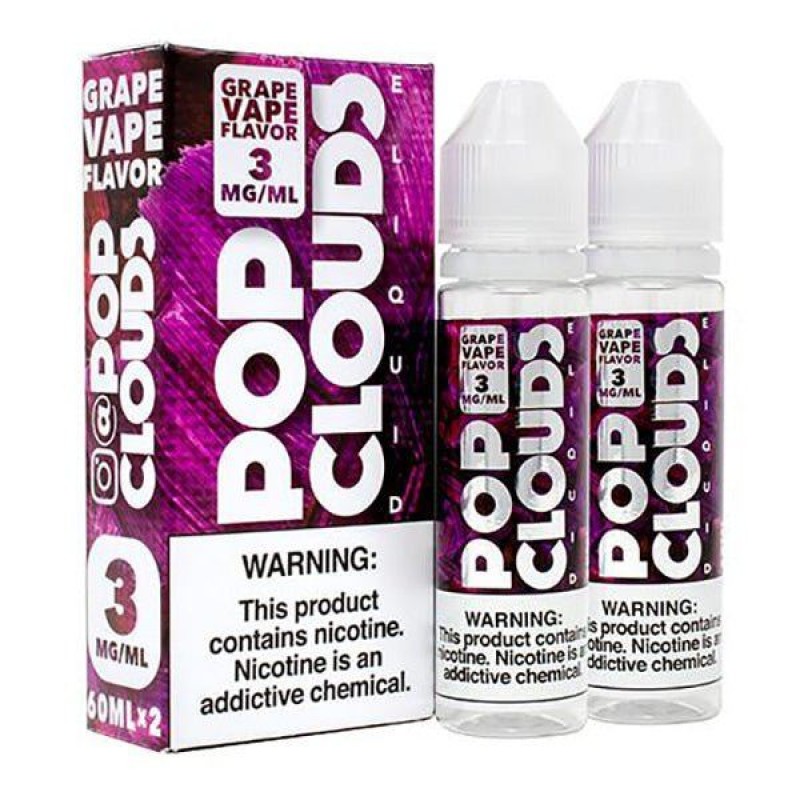 Grape (x2 60mL) by Pop Clouds TFN E-Liquid