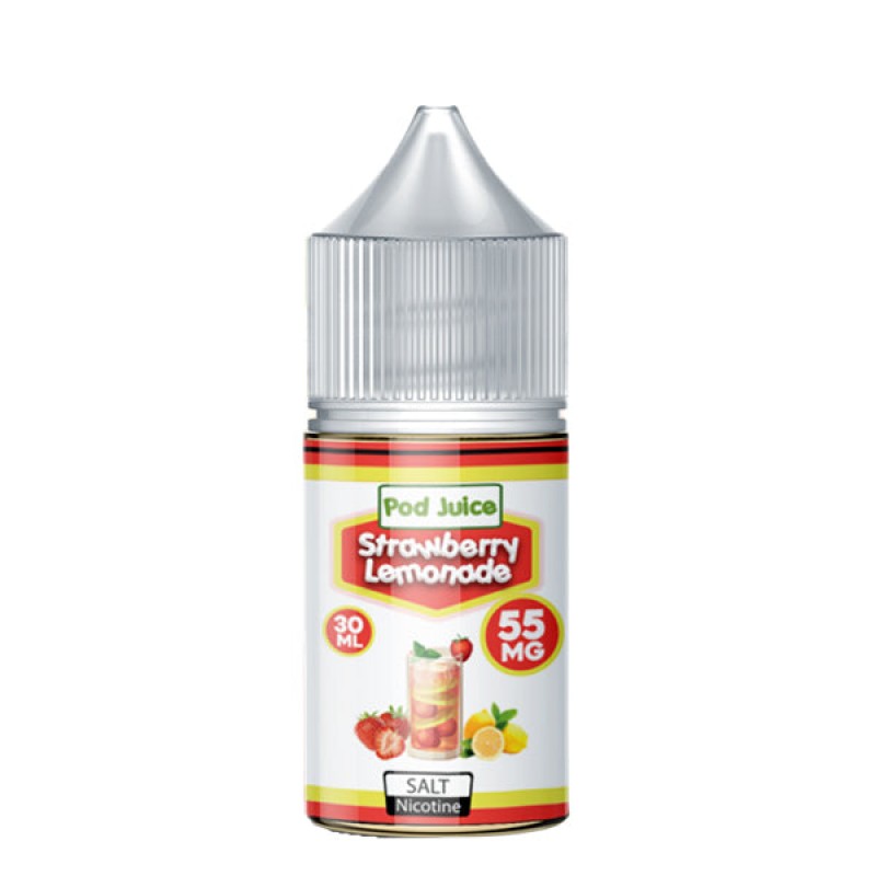 Strawberry Lemonade Salt by Pod Juice E-Liquid 30m...