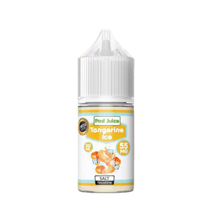 Tangerine Ice Salt by Pod Juice E-Liquid 30mL