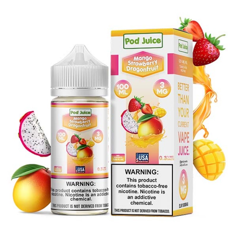 Mango Strawberry Dragonfruit by Pod Juice TFN Seri...