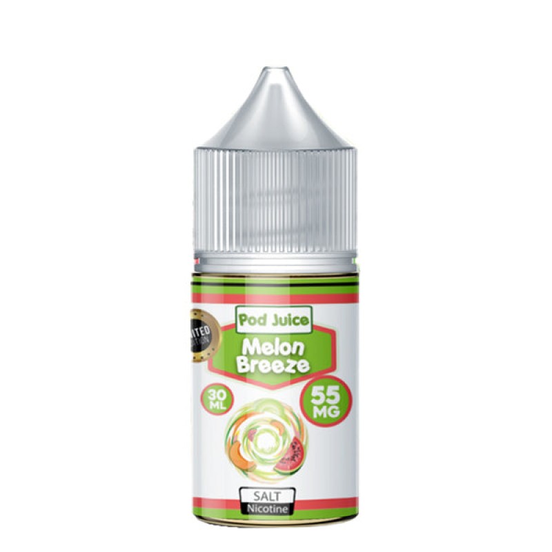 Melon Breeze Salt by Pod Juice E-Liquid 30mL