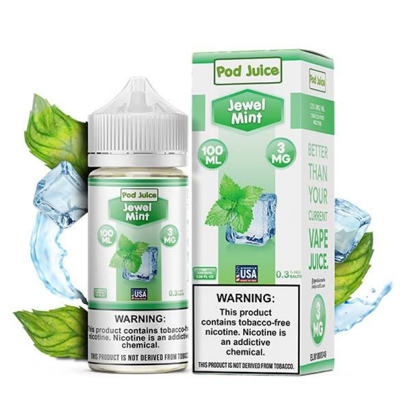 Jewel Mint by Pod Juice TFN Series 100mL