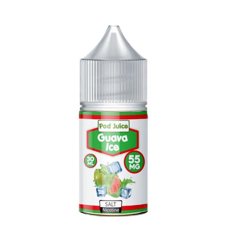 Guava Ice Salt by Pod Juice E-Liquid 30mL