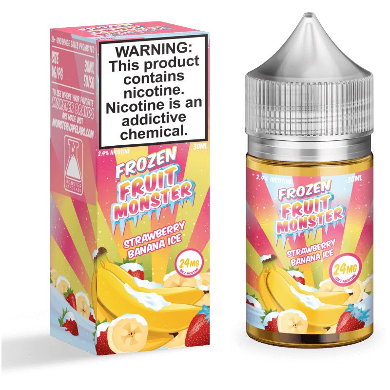 Strawberry Banana Ice by Jam Monster Salts 30ml