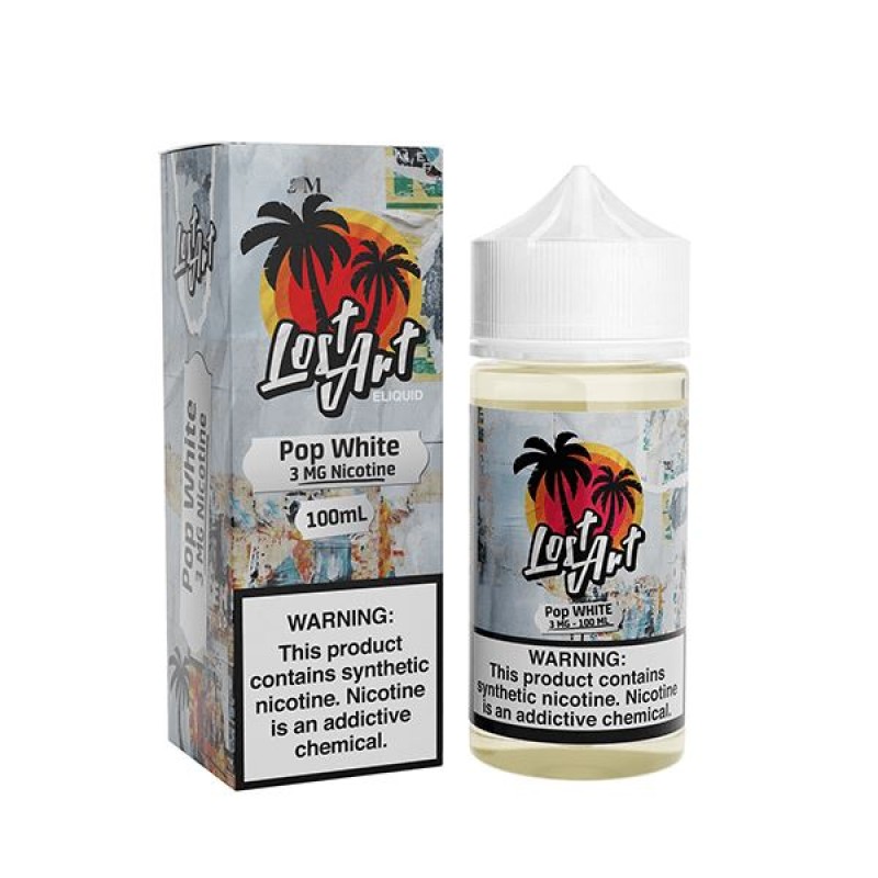 Pop White by Lost Art E-Liquid 100ml