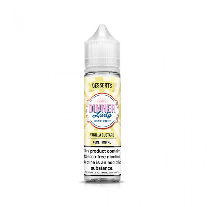 Vanilla Custard by Dinner Lady Tobacco-Free Nicoti...