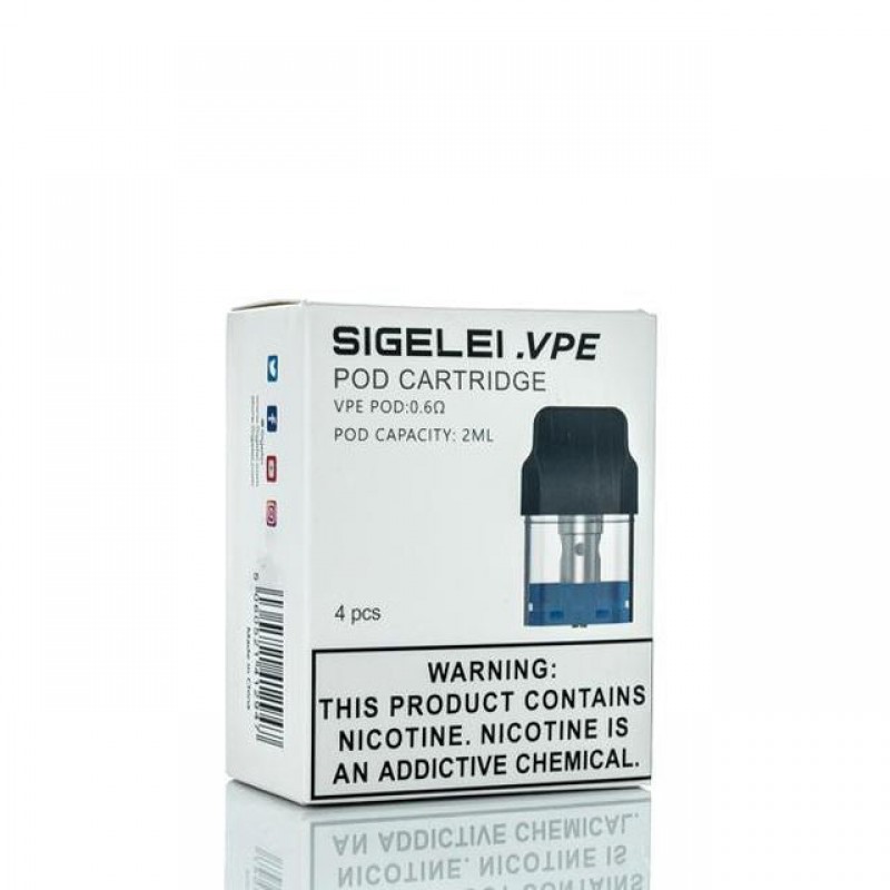 Sigelei VPE Replacement Pod | 4-Pack