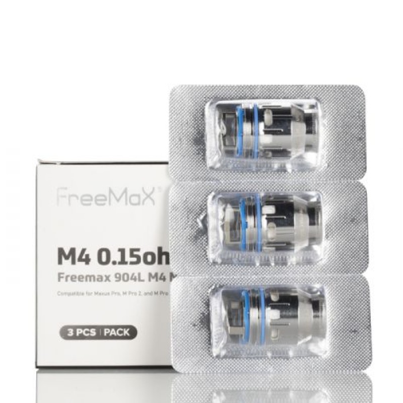 FreeMaX Maxus Pro 904L M Replacement Coils (3-Pack)