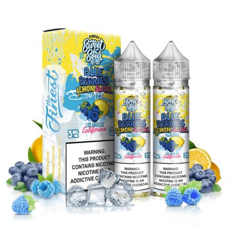 Blue Berries Lemon Swirl On Ice by Finest Sweet &a...