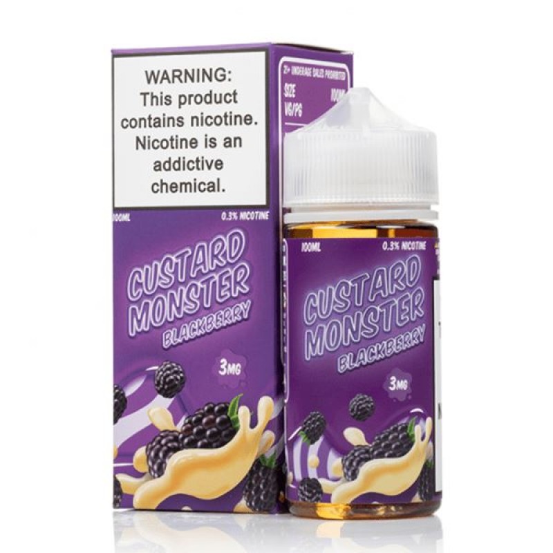 Blackberry By Custard Monster E-Liquid