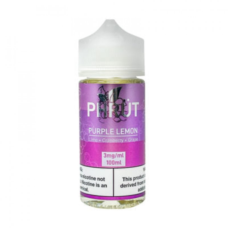 Purple Lemon by Phrut Tobacco-Free Nicotine 100ml