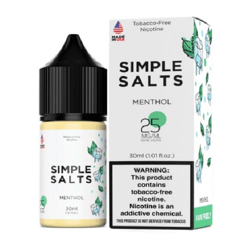 Menthol by Simple Salts E-Liquid