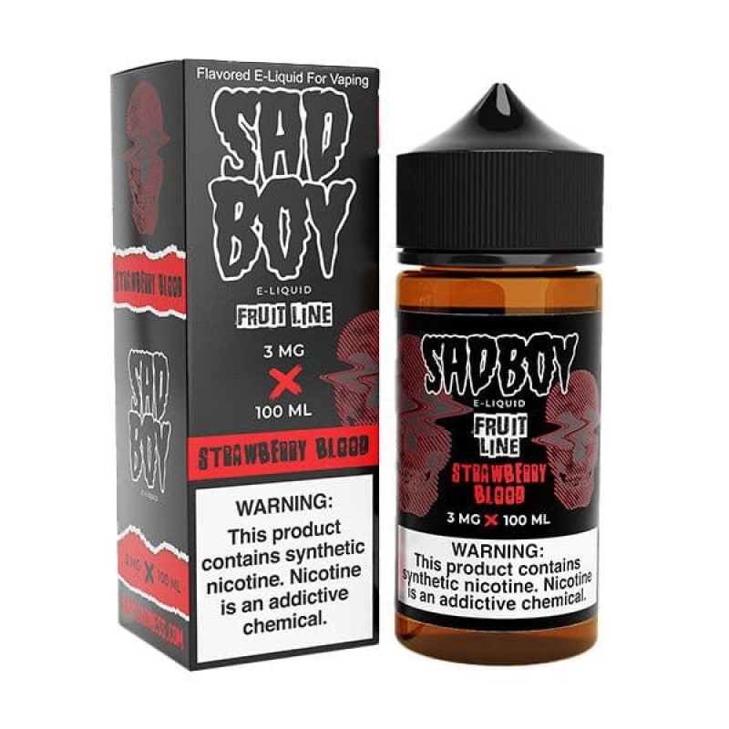 Strawberry Blood by Sadboy E-Liquid 100ml