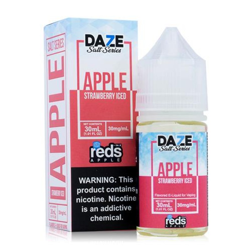 Strawberry Iced by Reds TFN Salt E-Liquid 30ml