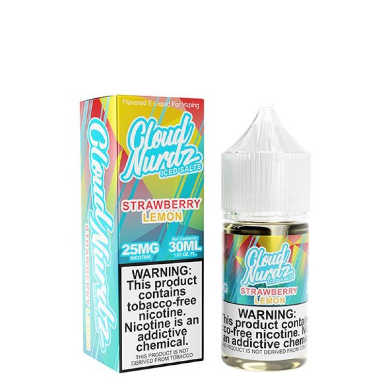 Iced Strawberry Lemon by Cloud Nurdz TFN Salts E-L...