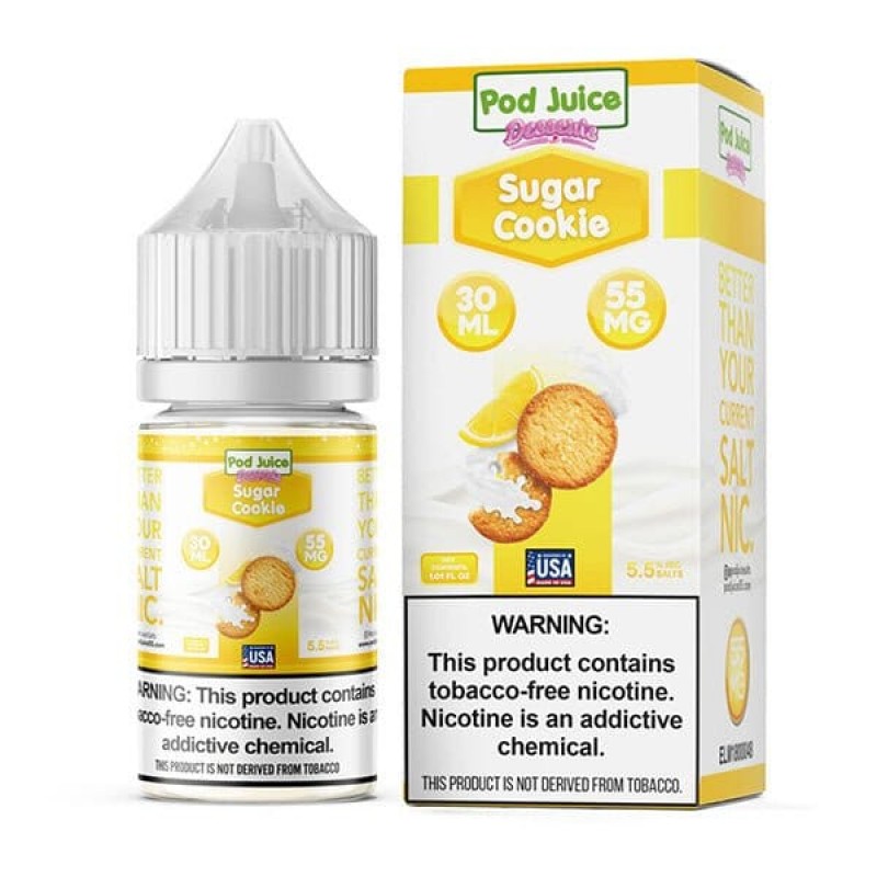 Lemon Sugar Cookie by Pod Juice Salts Series 30ml