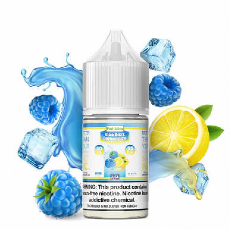 Blue Razz Lemonade Freeze by Pod Juice Salts Series 30ml