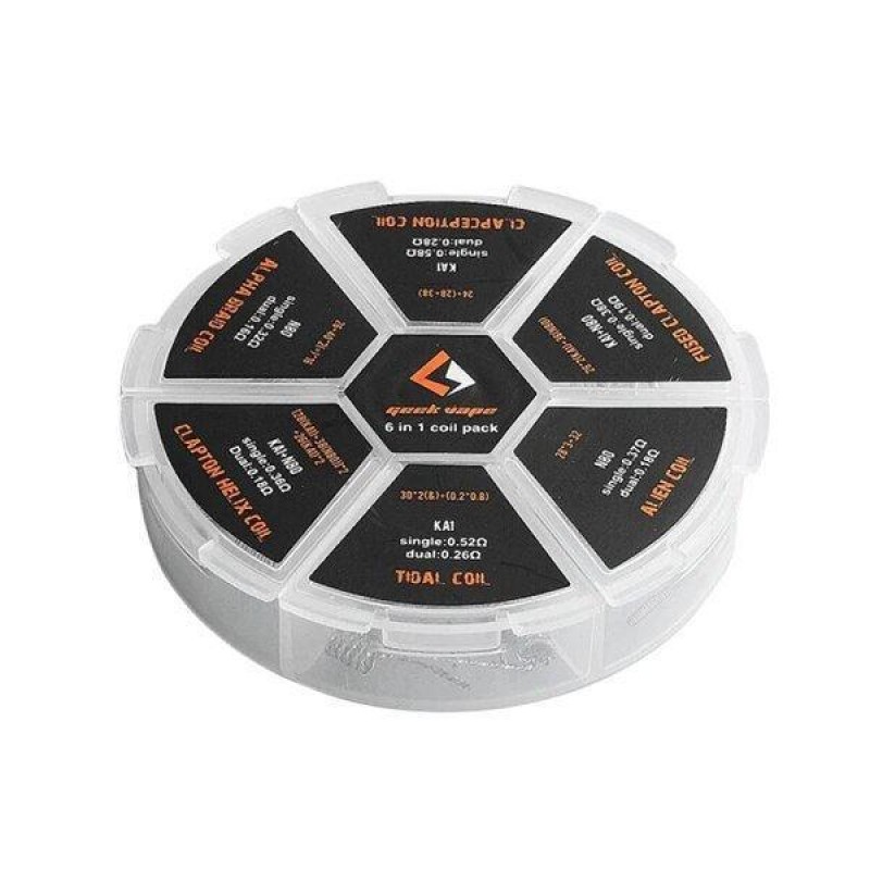 GeekVape 6-in-1 Coil Pack