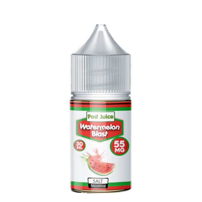 Watermelon Blast Salt by Pod Juice E-Liquid 30mL