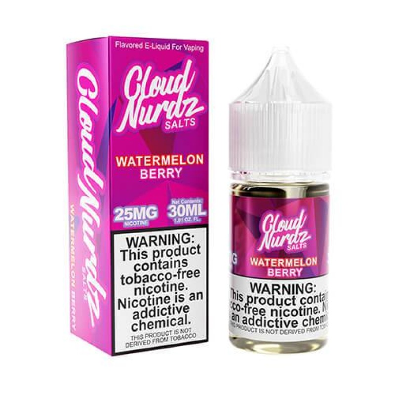 Watermelon Berry by Cloud Nurdz TFN Salts 30ml