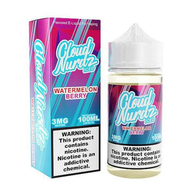 Watermelon Berry Iced by Cloud Nurdz Ice TFN 100ml