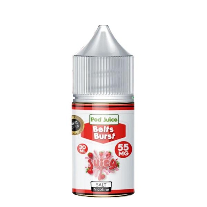 Belts Burst Salt by POD JUICE E-Liquid 30ml