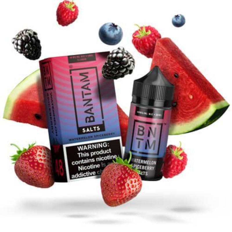 BANTAM SALTS | WATERMELON SPICEBERRY 30ML eLiquid