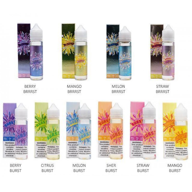 Burst & Burst Blizzard eJuice (60mL)