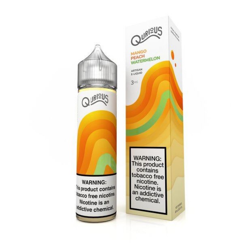 Mango Peach Watermelon by Qurious Synthetic 60ml