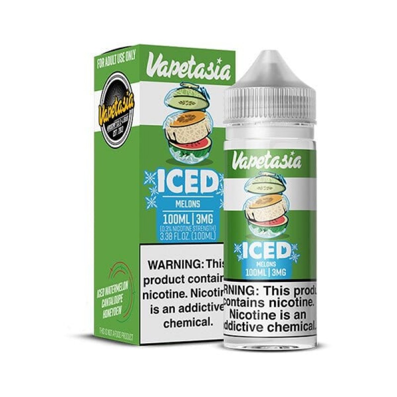 Killer Fruits Iced Melons by Vapetasia Synthetic 1...