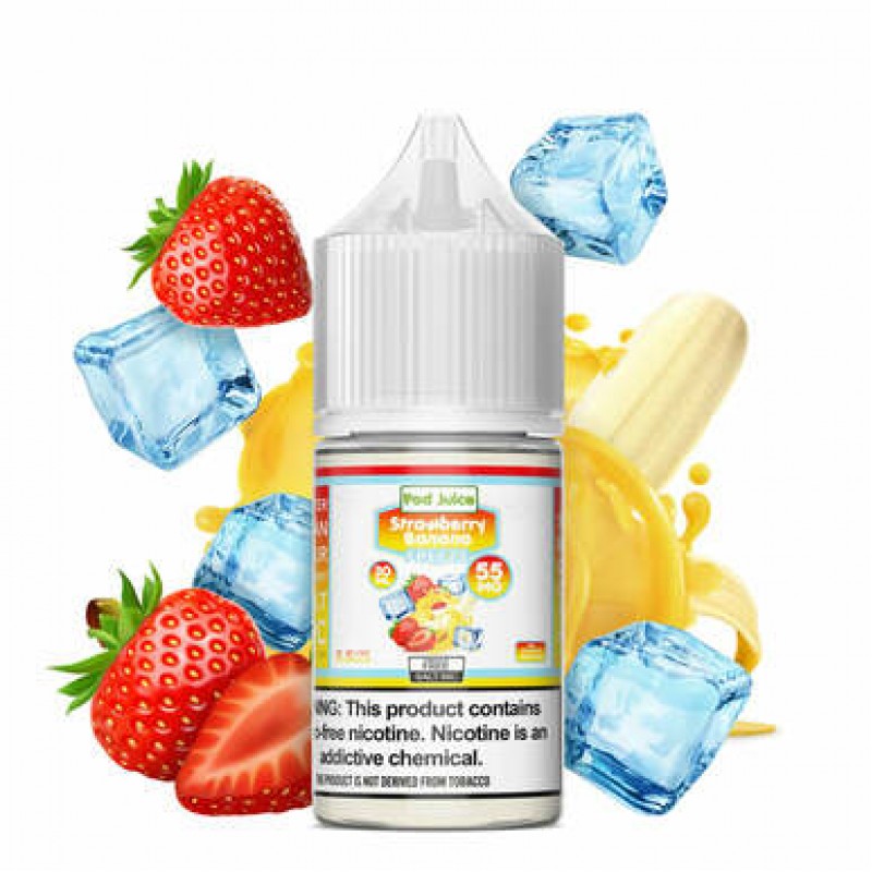 Strawberry Banana Freeze by Pod Juice Salts Series...