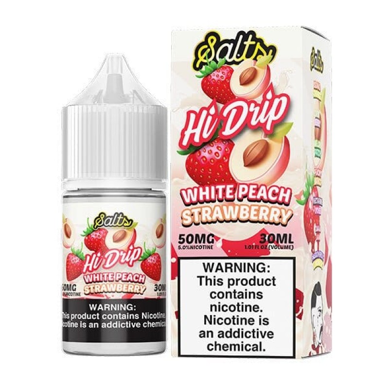 White Peach Strawberry by Hi-Drip Salts 30ml