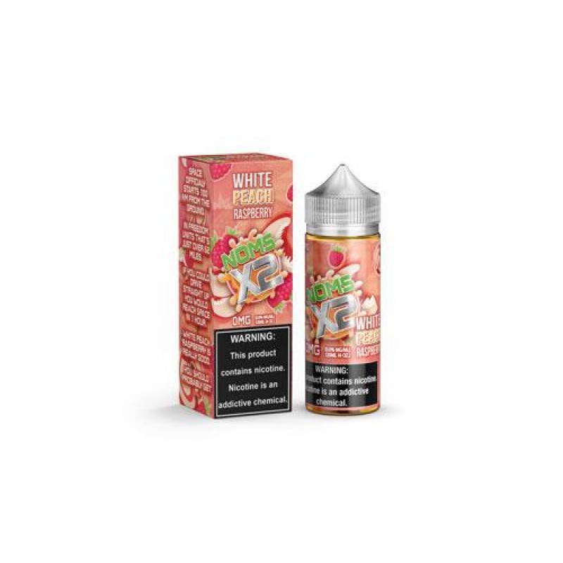 White Peach Raspberry by NOMS X2 120ml